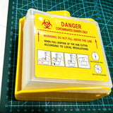 0.3 Liter Needle Hub Cutter Disposal Sharps Container for Needle Hub Cutting and Storege