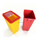 Slide Lid Design of 18 Gallon Sharps Container