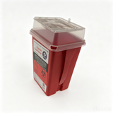 1 Quart Small Sharps Container Medical Needle Disposal Biohazard Container