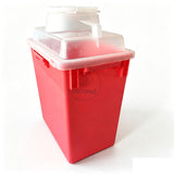 22.7L Sharps Disposal Container Side View
