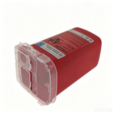 Flip Top 1 Quart Sharps Container for Home and Professional Use