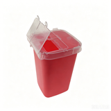 Flip Top 1 Quart Sharps Container for Home and Professional Use