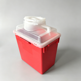 22.7 L Sharps Container Hinge Cap With Petals