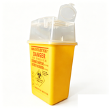 Multi Lid Opening 1liter Sharps Container For Medical Wastes