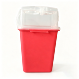 Multi Lid Opening 1liter Sharps Container For Medical Wastes