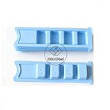 4-Compartment Medication Dispenser with Sliding Lid